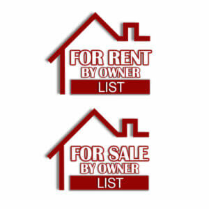 For Rent or Sale by owner list